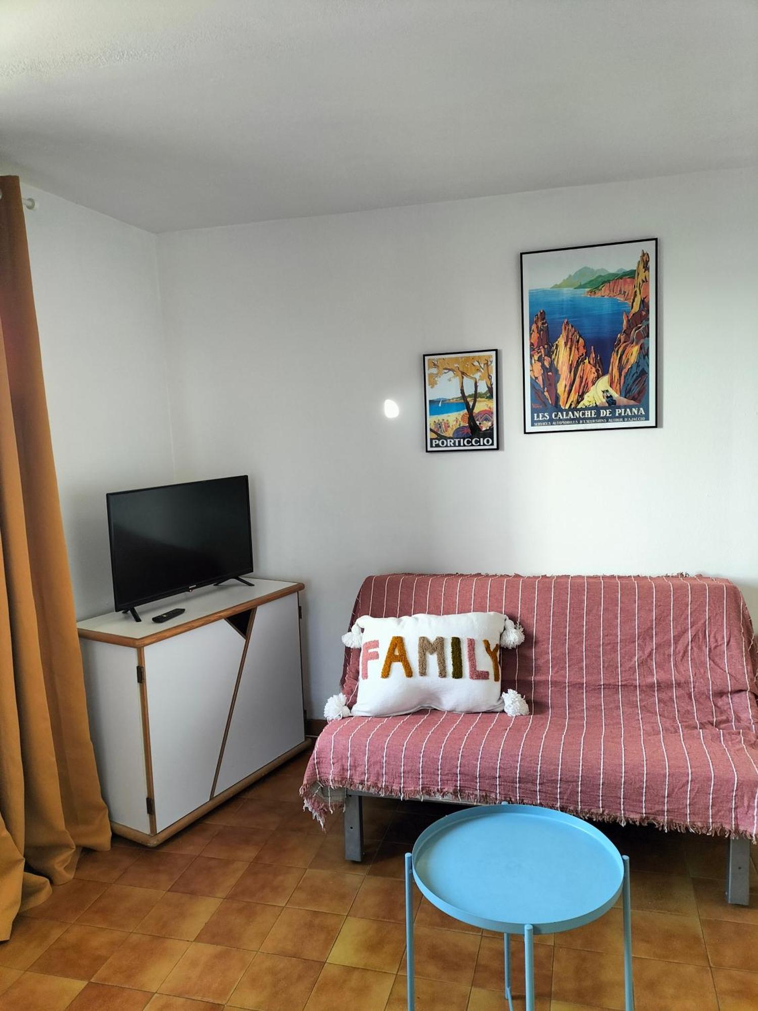T2 Vue Mer A Porticcio, Proche Aeroport Ajaccio 波尔蒂乔 外观 照片